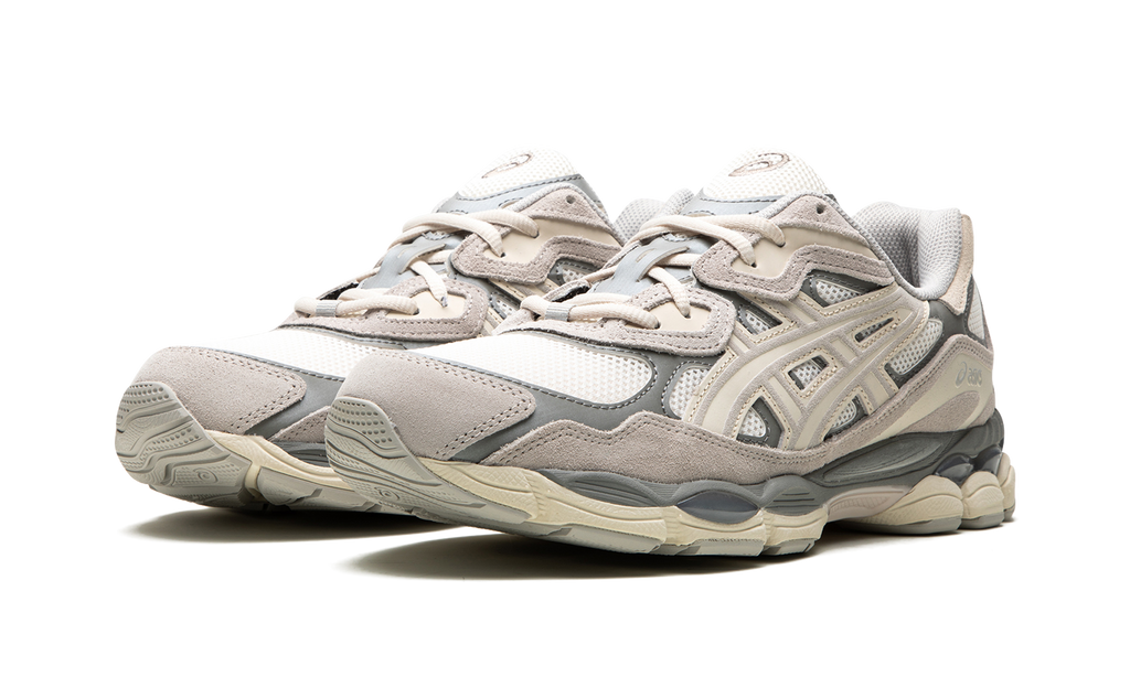 Asics Gel Nyc cream/oyster Grey LAST PAIR READY FOR DELIVERY